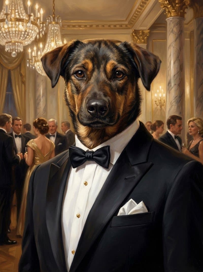 Gentlemannaspion portrait