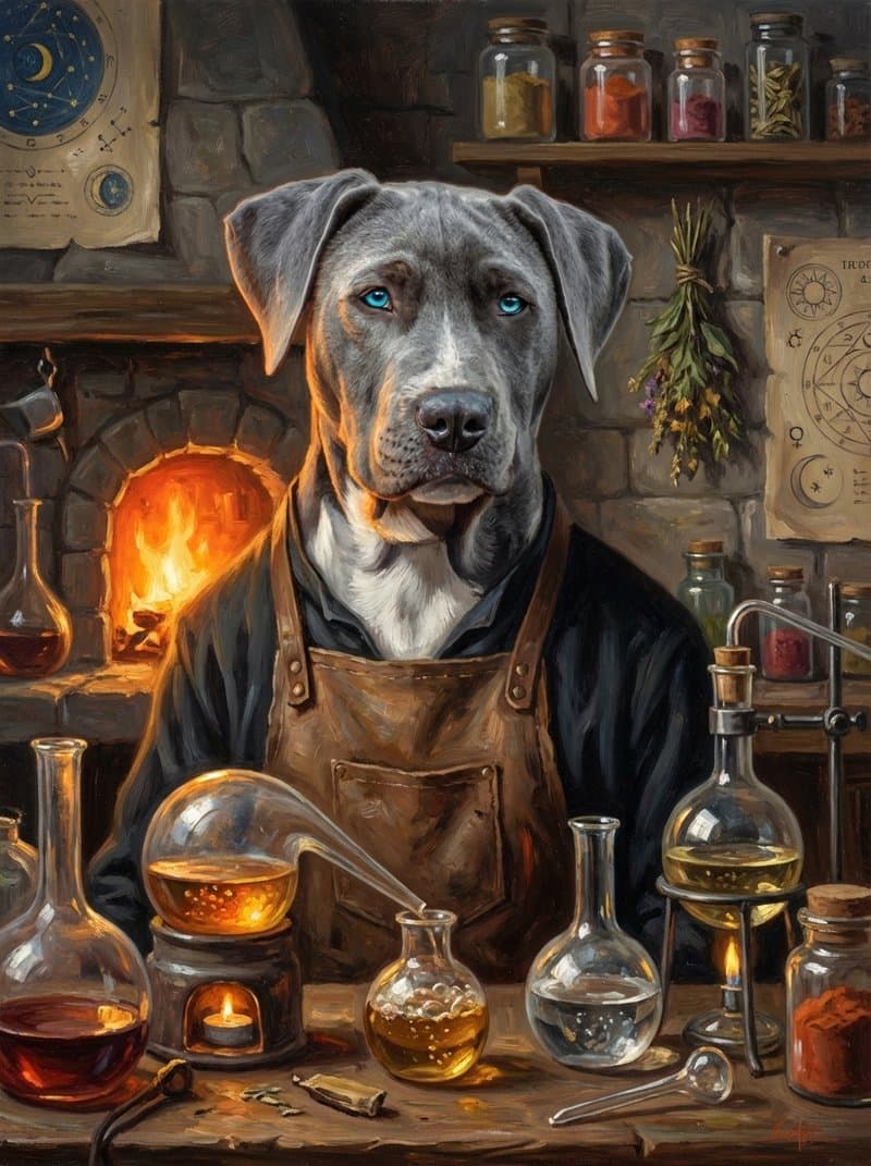 Hovalkemist portrait