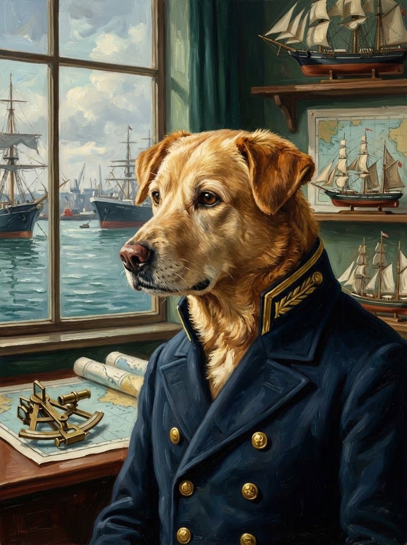 Rederimagnat portrait