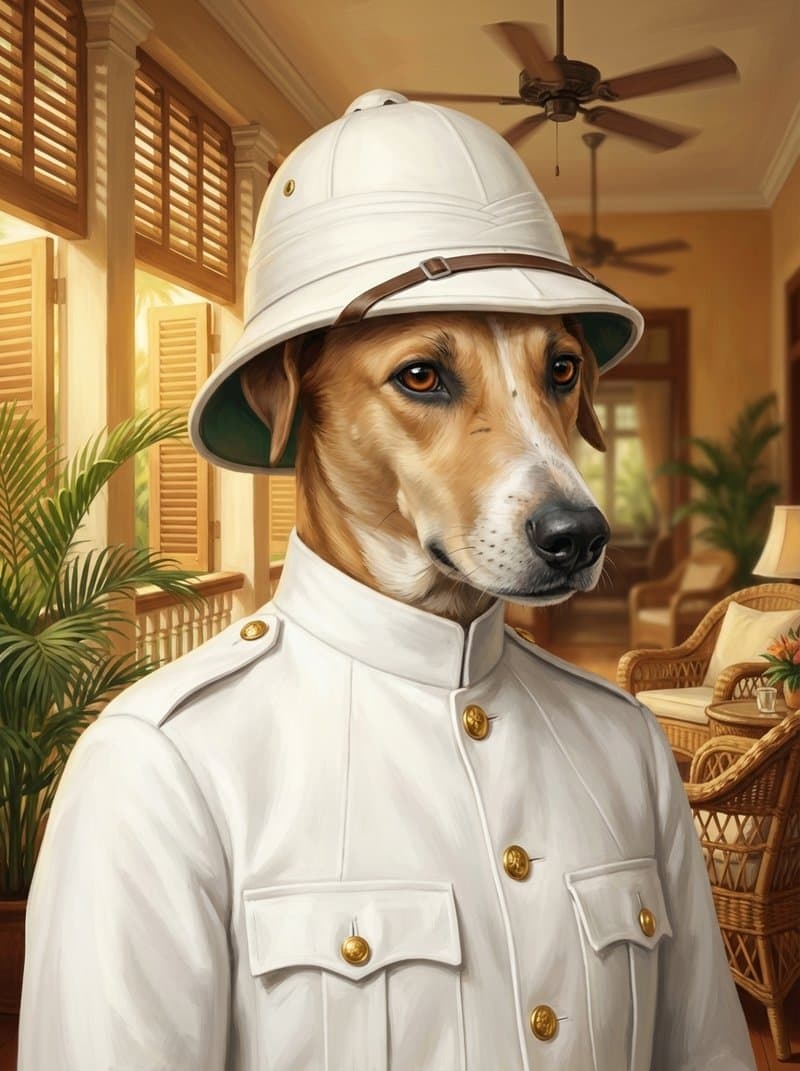 Kolonial Officer portrait