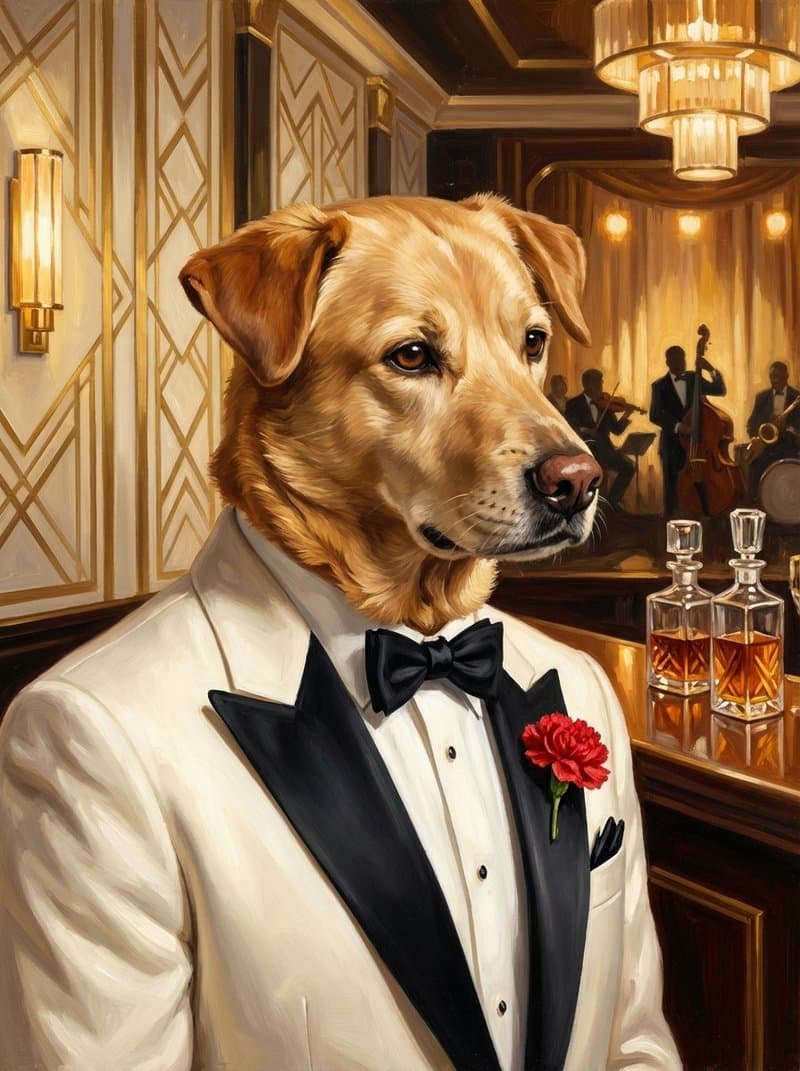 Klubbägare portrait