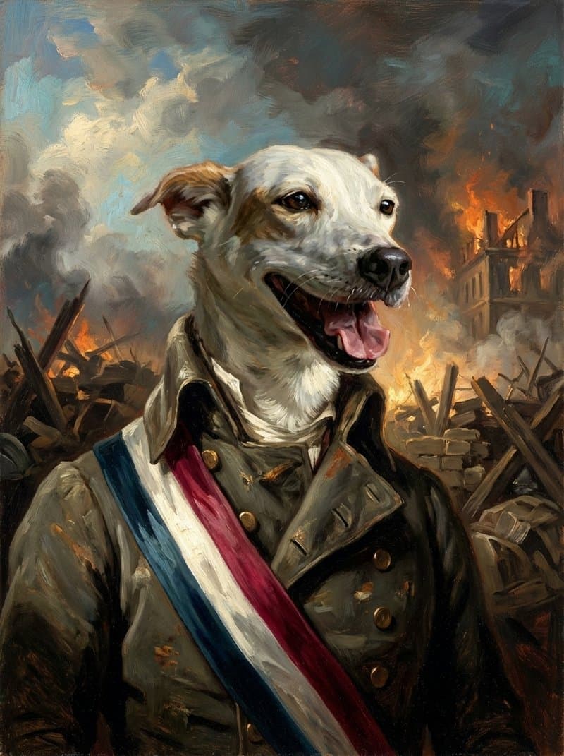 Revolutionär Befälhavare portrait